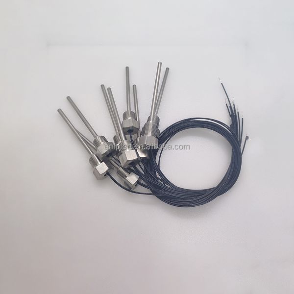 1/8NPT SUS316 Housed RTD CLASS B PT1000 Temperature Sensor With 1332 28AWG PTFE Cable