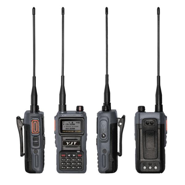 199 Channels Storage UHF/VHF Handheld Walkietalkie Digital Intercom Original Uhf Vhf