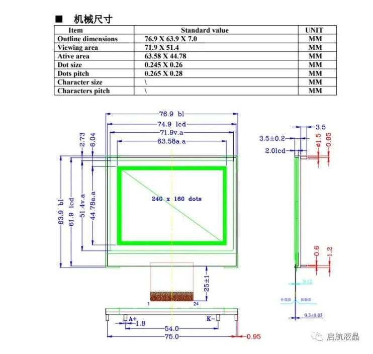 TN STN HTN 240 модуль экрана дисплея LCD матрицы точки COG 160 УДАРОВ