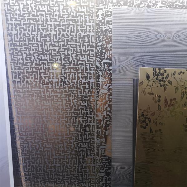 ASTM 3D Decorative Water Ripple Stainless Steel Sheet Wall Panel