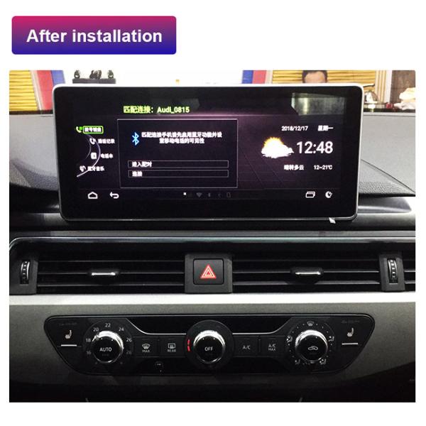 Стерео автомобиля экрана касания 1920*720 Audi A4L с андроидом 10 навигации