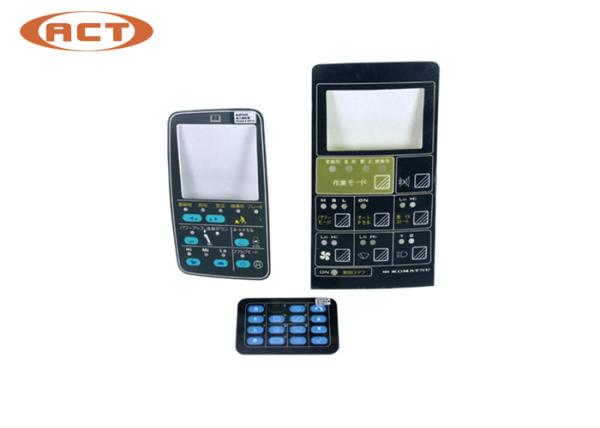 TS16949 Excavator Monitor Surface 6D95/6D102 PC200-7 Excavator Monitor Keypad Parts