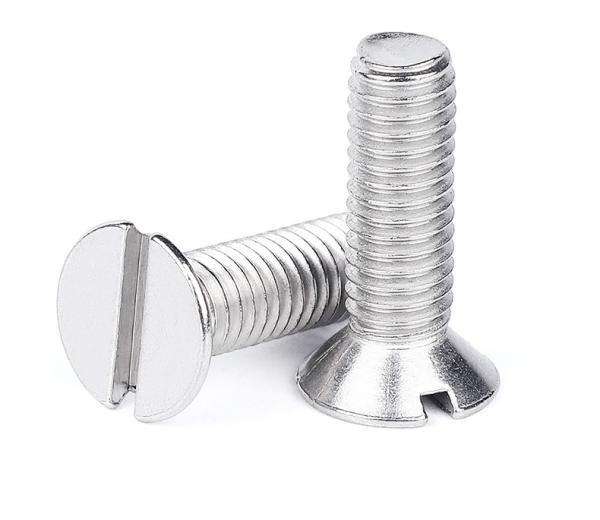 High Hardness Cylindrical Head Slotted Slottiing Machine Screw  for Automotive Carbon Material DIN84 GB65