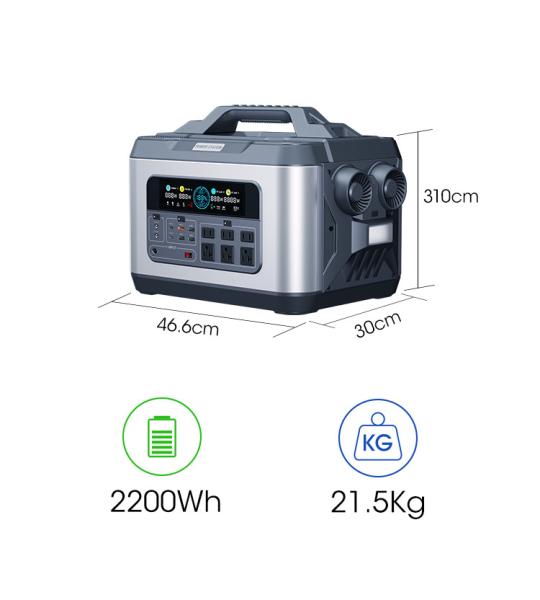 Rechargeable Outdoor Mobile Power Supply 300000mAh For Camping