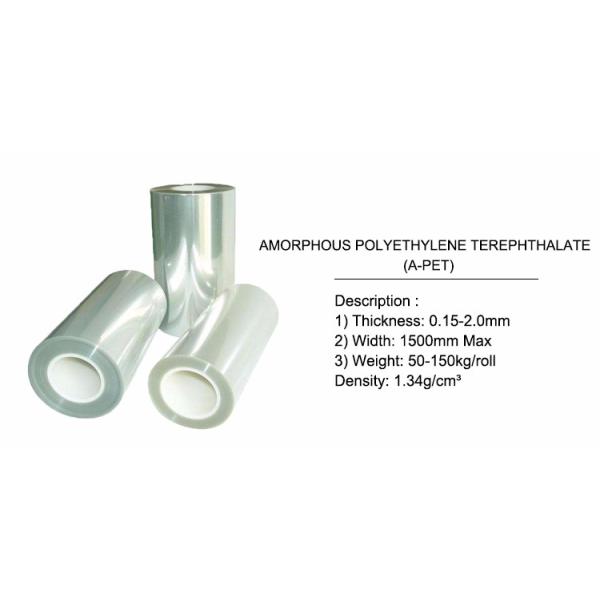 Vacuum Forming Pet Plastic Sheet , Rigid Pet Plastic Film High Performance