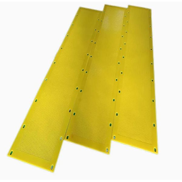 PU Mining Sieving Plate Polyurethane Vibrating Screen Mesh for Mineral Separation