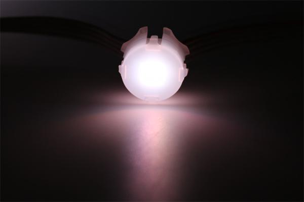 High Cri et RGB LED Pixel 20mm Aluminium Track LED Point Light pour une décoration de Noël en plein air populaire
