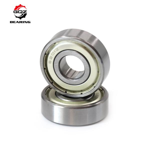 6202-2Z Single Row Deep Groove Ball Bearing 15x35x11mm Double Metal Shields Low Noise For Small Motors Fans Power Tools