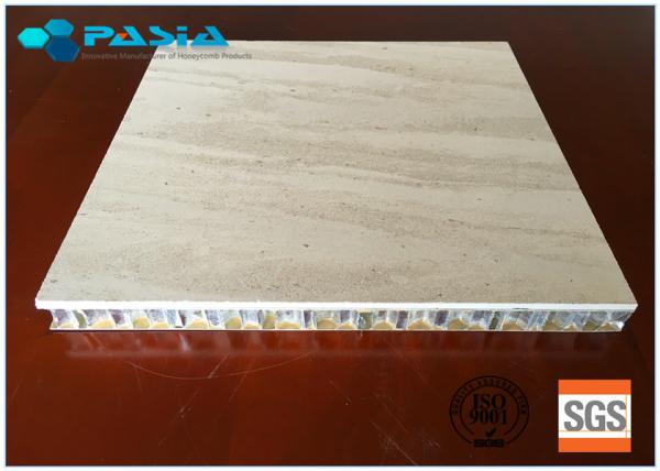 Marble Stone Honeycomb Composite Panels 20 - 25 Mm Thickness For Office Decoration