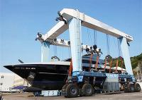 120 período do guindaste 5m-110m da grua do barco de Ton Harbour Port Rubber Wheel