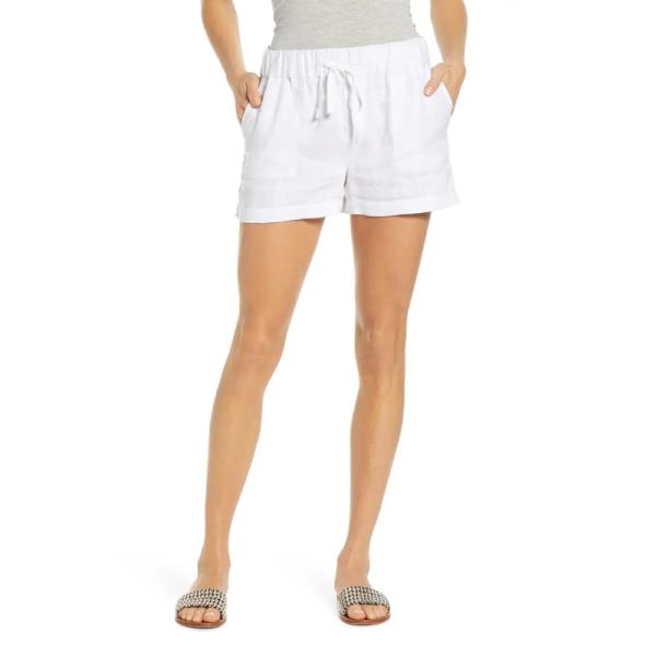 Customized Workout Sports Pants White Fitness Biker Yoga Women Shorts with Pocket