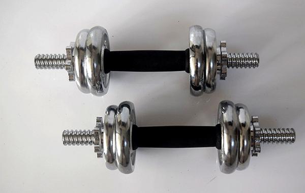 cast iron 10kg -60kg Crossfit Gym Basic Equipment Adjustable Chrome Dumbbell
