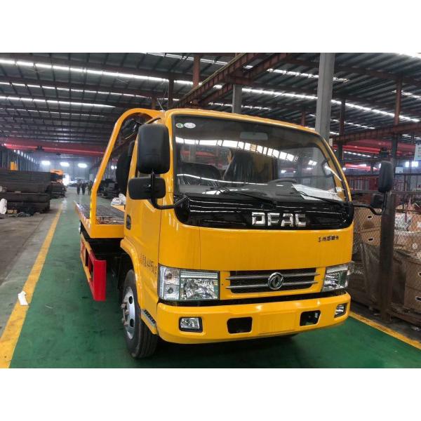 Euro 3 Dongfeng 95HP 6 Wheel Road Rescue Tow Trucks 3 Tons 5 Tons 6 Tons