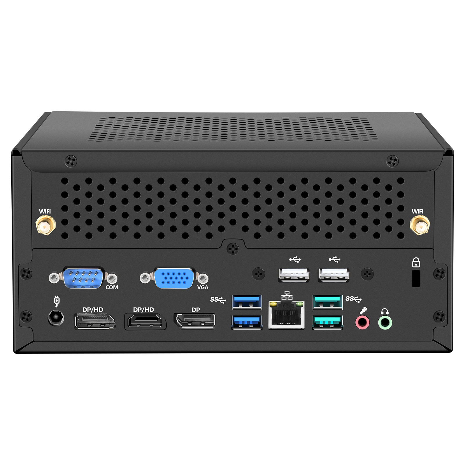 Рабочая станция SFF PC с i7-13700, 16+512GB 4 x порт дисплея 4x USB3.2, 1x COM
