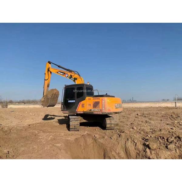 cilindro hidráulico original utilizado excavadora Sany SY135C con 13500 peso de funcionamiento