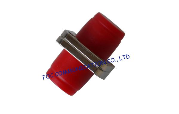 FC Square Type Fiber Optic Coupler with White Cap Low Insertion Loss For FTTX