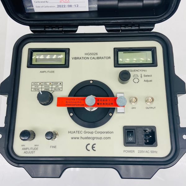 Digital Vibration Calibrator Tester Vibration Tester Calibration Vibration Calibrate