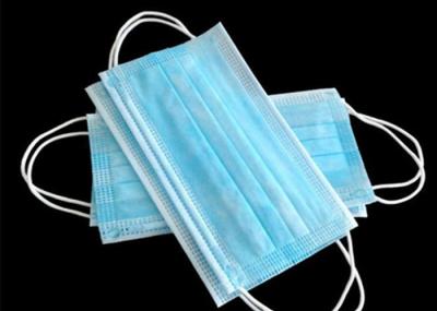 Breathable Disposable Medical Mouth Cover Lint Free Low Breath Resistance