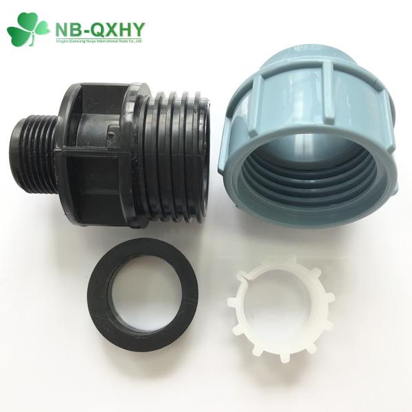 Estrutura Universal QX PP Tubos de Acoplamento de Acoplamento Adaptador Masculino a Preço Competitivo