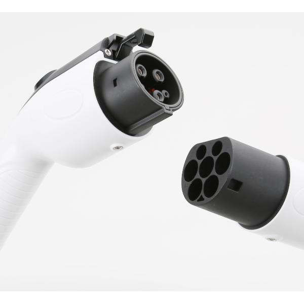 16A 32A 1 Mode de chargeur Ev à 3 phases Niveau 3 Cable de charge Ev électrique pour voiture de type 2 à type 2