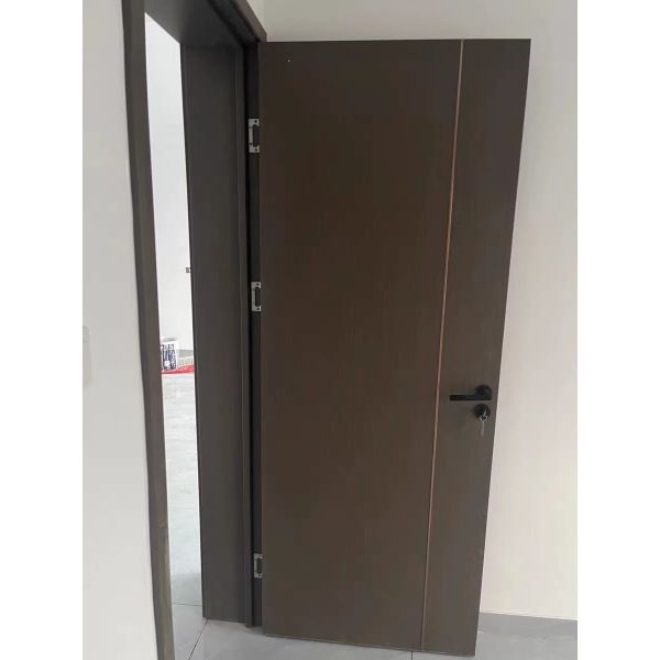Manual Complete Solid Wood Door Set With Frame Screen Modern Interior Door