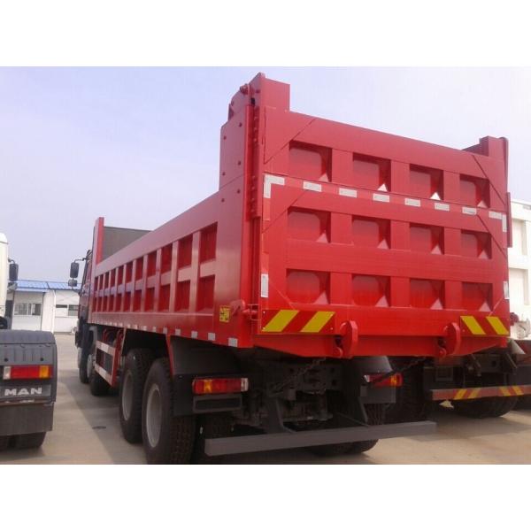 CNHTC 8X4 tipper truck With 371 HP Engine 60 tons Loading Capacity and good transmission