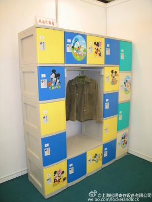 Moisture Proof ABS Plastic Lockers For Arena And Large Shopping Center