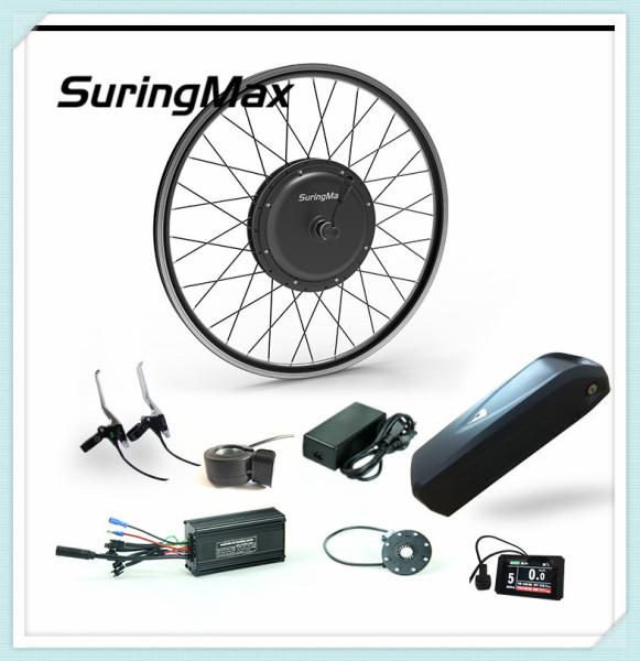 48v 500w Fat Bike Hub Motor 25-45km/H Speed Rear Wheel Assembling