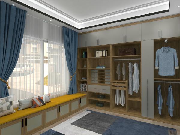 Custom Wardrobe Closet By Laminated Mdf Furniture Cloth Storage Cabinet And Drawers From Shenzhen Of China Manufacturer