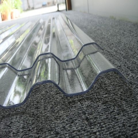 Clear Corrugated Polycarbonate Panels Corrugated Skylight Panels corrugated translucent roofing sheets