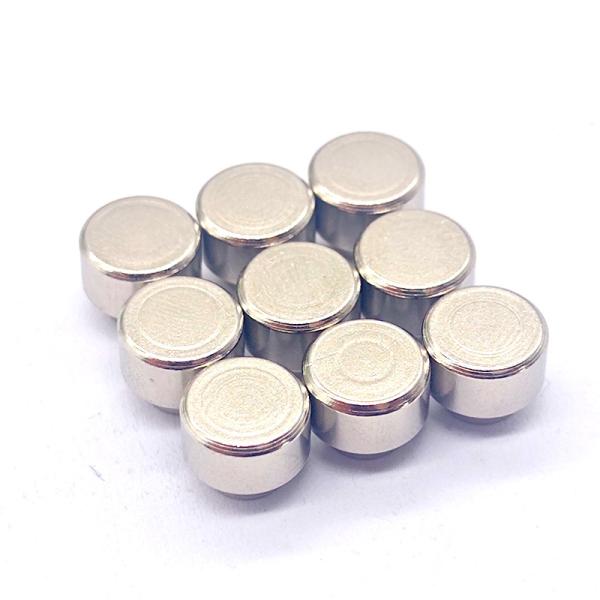 Nickel Coated Iron Rivets For Wall Mount Hangers 7.5x6mm Precision Fastener OEM Service