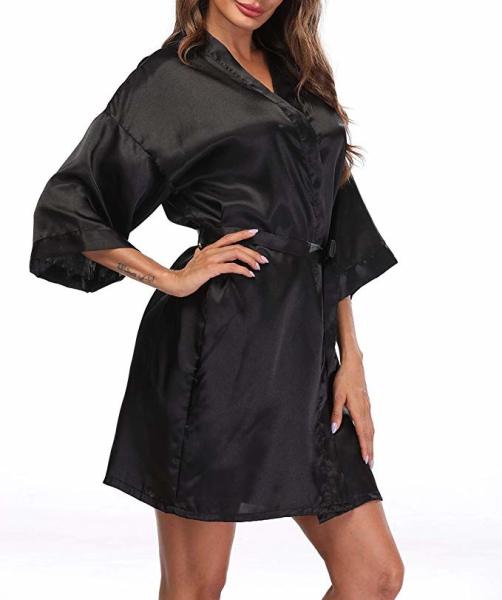 Spring 100% Mulberry Silk Sleepwear , V Neck 22 Momme Silk Pyjamas