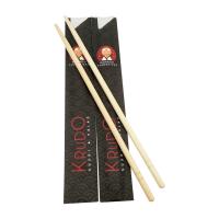 Baguettes en bois jetables à emporter campantes, lave-vaisselle en bambou de baguettes de sushi