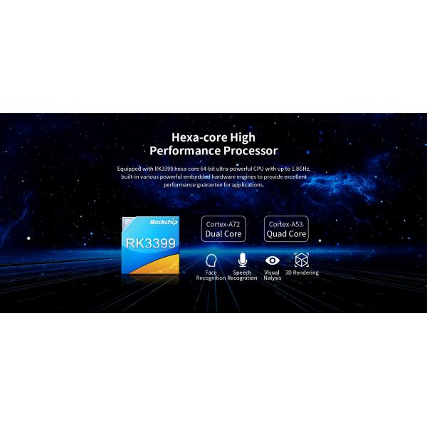 ITX-3399 Intelligent Industrial Computer Mainboard 8Ω·6W dual-channel audio amplifier output