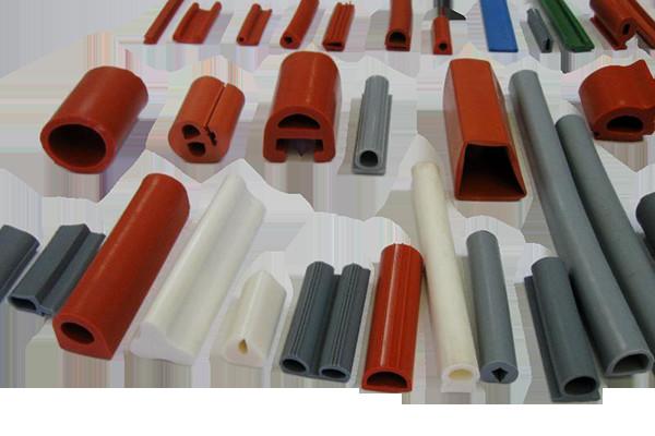 A vária borracha de silicone expulsa dada forma perfila a força de rasgo alta para congeladores