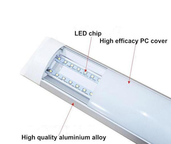 Daylight Alert LED Purified Fixture Lamp Tube Light 9W 18W 36W 40W 60W 72W AC 85-265V