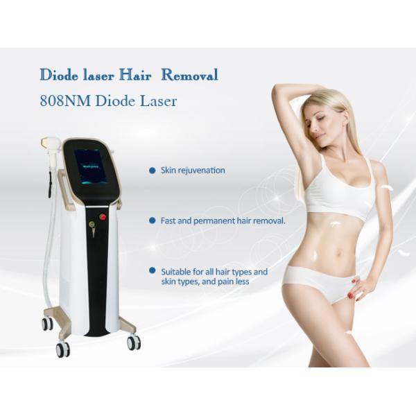 10 к машине удаления волос лазера диода 50J/Cm2 портативной 808nm