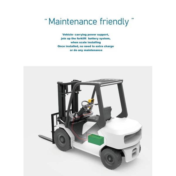 Professional 5000kg Capacity Digital Forklift Scales with ±1% Accuracy and IP53 Protection Forklift Weight Indicator