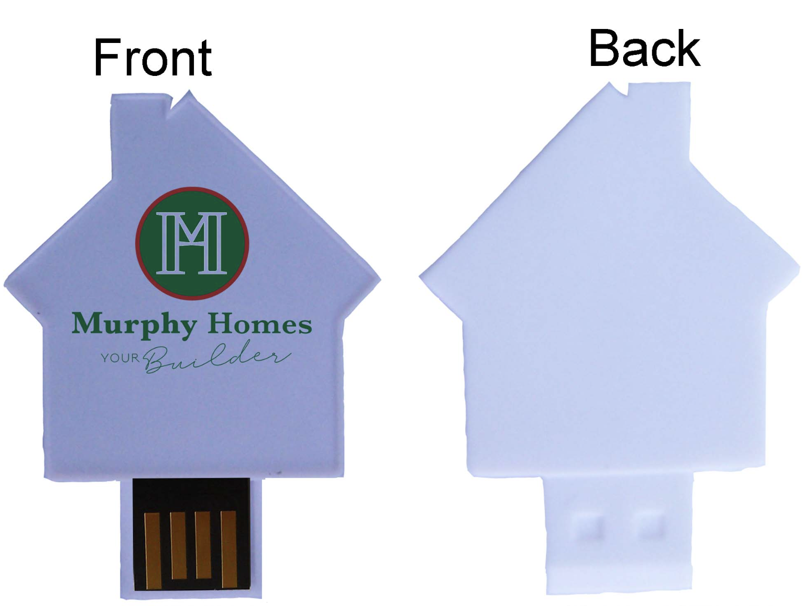 Gifts credit card usb memory with house shaped card usb flash drive palstic usb flash drive
