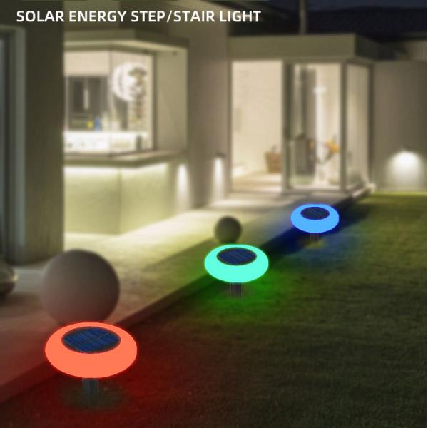 Solar Powered Landscape Light for Colorful Outdoor Decorative Lighting in Garden Villa