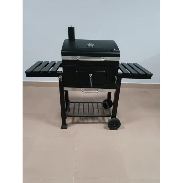 Гриль передвижной нержавеющей стали гриля 30kgs БАРБЕКЮ угля CSA деревянный