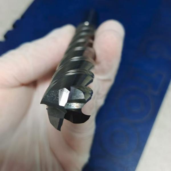 16mm 4 Flutes Solid Carbide End Mill Anti Vibration For CNC Aluminium High Speed