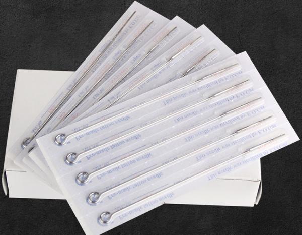 3RL 5RL 7RL Super Long Taper #8 Sterile Tattoo Needles Sterilized By EO Gas