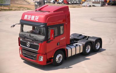 6x4 X5000 Truck Tractor Head 480HP EuroV Vermelho SHACMAN Tractor