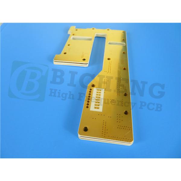 DiClad 527 High Frequency PCB Built on 20mil 0.508mm Substrates with Double Sided Copper and Immersion Gold