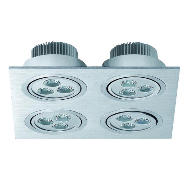 Потолочные лампы 12В 800льм СИД алюминиевого сплава заливки формы КЭ