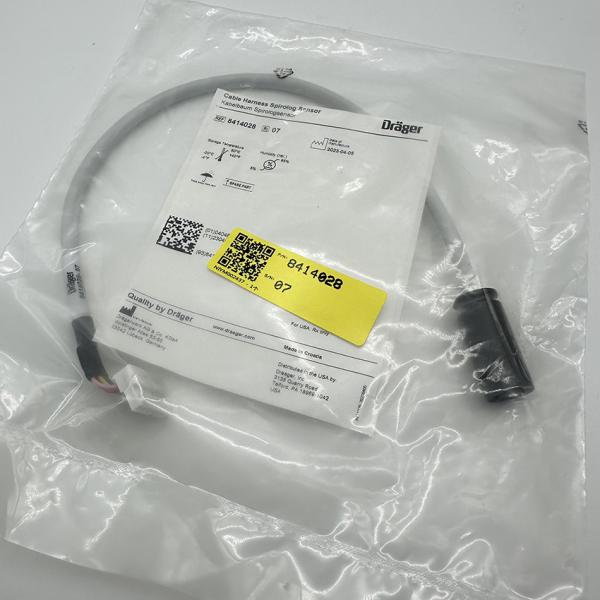 Drager Cable Harness Spirolog Sensor For Savina Savina300 8414028