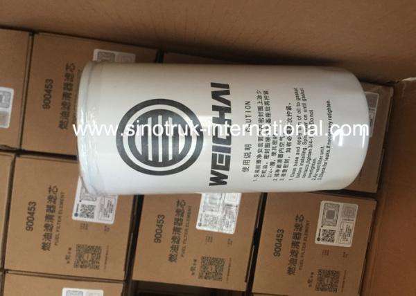 Fuel Filter 612600081334 Truck Spare Parts , Truck And Trailer Spares For Weichai