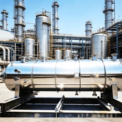 Stainless Steel Vertical Pressure Vessel with Customized Size and 0.1-10 Mpa Design Pressure for Industrial Applications