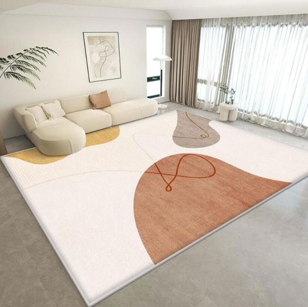 Senior Sense Network Red Living Room Floor Carpet Special Style